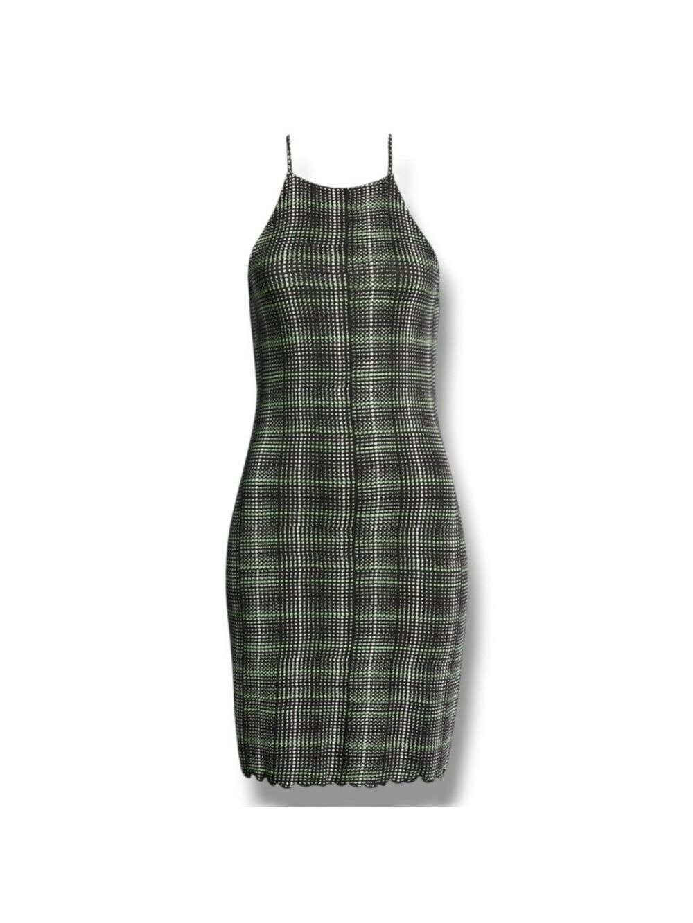 BP. Green and Black Dress